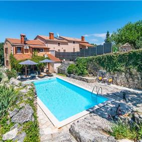3 bedroom villa with pool near Pula, sleeps 6